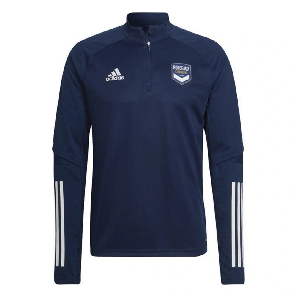 adidas FC Girondins Bordeaux 1/4 Zip Training Top⚽️ ~ M (11/12)